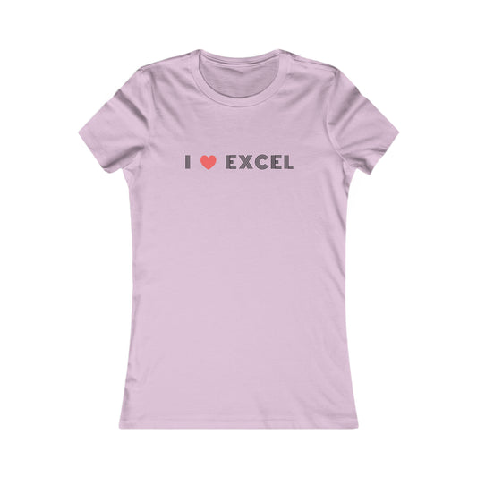 I heart Excel / Monoton - Slim Fit