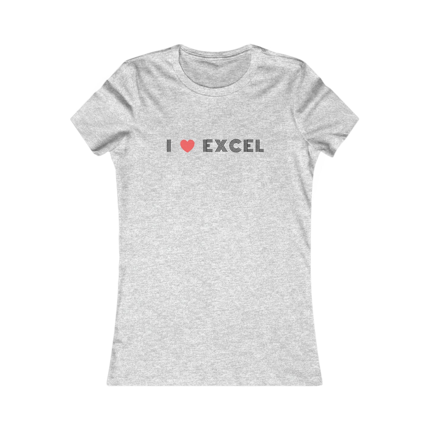 I heart Excel / Monoton - Slim Fit